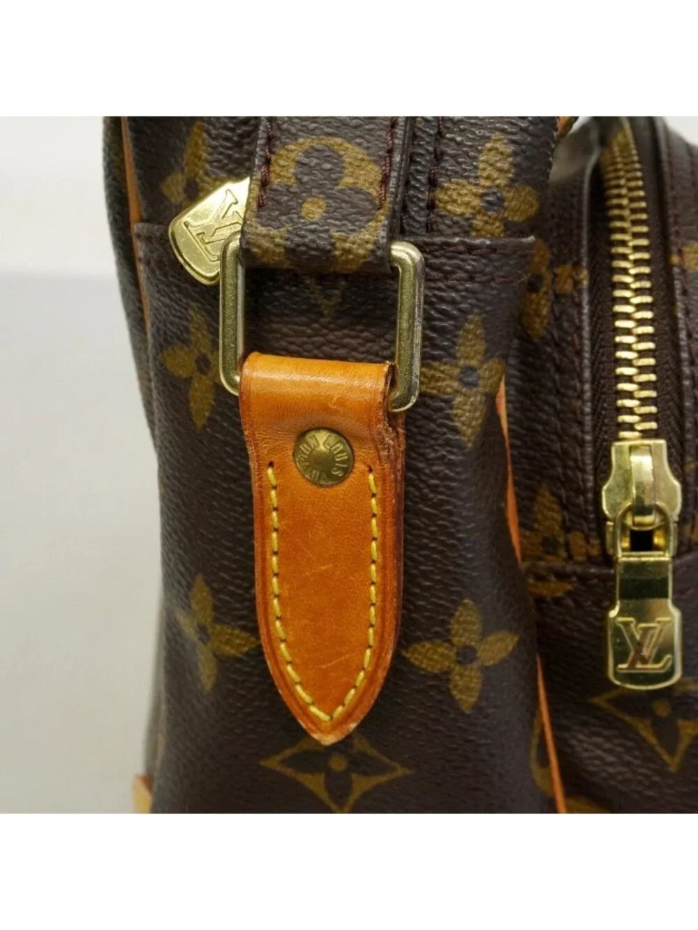 ★SOLD★ Louis Vuitton Shoulder Bag Monogram Nile Brown - Picture 10 of 10